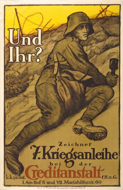 Austrian Fundraising Poster, 